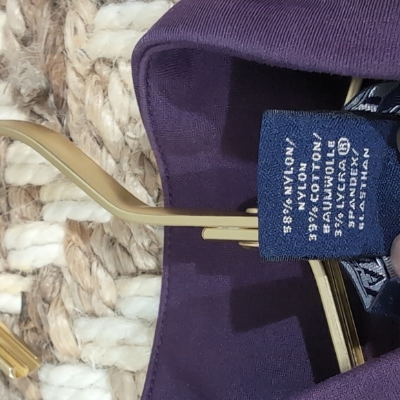 Lands' End Purple Full Zip Athletic Jacket - Picture 9 of 9